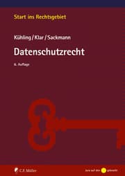 Cover von Datenschutzrecht