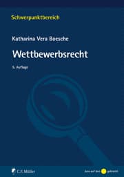 Cover von Wettbewerbsrecht