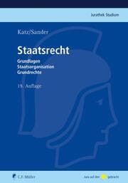 Cover von Staatsrecht
