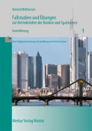 Cover von Fallstudien und Übungen zur Betriebslehre der Banken und Sparkassen - Kontoführung