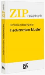 Cover von Insolvenzplan-Muster