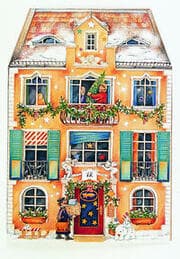 Cover von Aufstell-Adventskalender - Im Weihnachtshaus