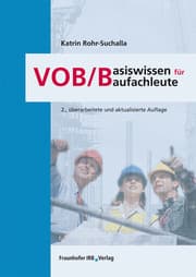 Cover von VOB/B - Basiswissen für Baufachleute