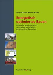 Cover von Energetisch optimiertes Bauen
