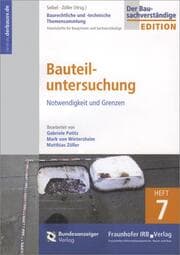 Cover von Bauteiluntersuchung.