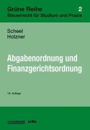 Cover von Abgabenordnung und FGO