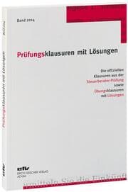 Cover von Prüfungsklausuren mit Lösungen 2014