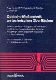 Cover von Optische Meßtechnik an technischen Oberflächen