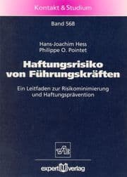 Cover von Haftungsrisiko von Führungskräften