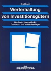 Cover von Werterhaltung von Investitionsgütern