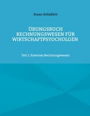 Cover von Übungsbuch Rechnungswesen für Wirtschaftpsyocholgen