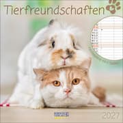 Cover von Tierfreundschaften - Familientimer 2027