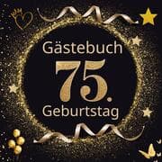 Cover von GÄSTEBUCH 'Gold Klassik' zum 75. Geburtstag