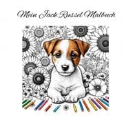 Cover von Mein Jack Russel Malbuch
