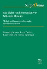 Cover von Was bleibt von kommunikativer Nähe und Distanz?