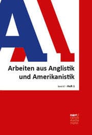 Cover von AAA - Arbeiten aus Anglistik und Amerikanistik, 47,1