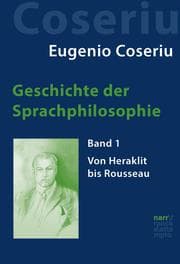 Cover von Geschichte der Sprachphilosophie