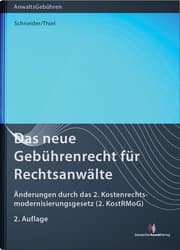Cover von Das neue Gebührenrecht für Rechtsanwälte