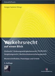 Cover von Verkehrsrecht auf einen Blick