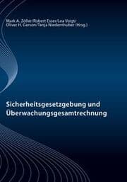 Cover von Sicherheitsgesetzgebung und Überwachungsgesamtrechnung