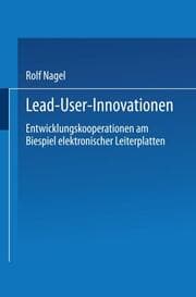 Cover von Lead User Innovationen