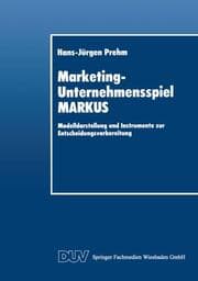 Cover von Marketing-Unternehmensspiel MARKUS