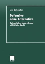 Cover von Defensive ohne Alternative