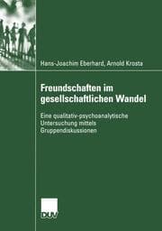 Cover von Freundschaften im gesellschaftlichen Wandel
