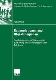Cover von Raumrelationen und Objekt-Regionen