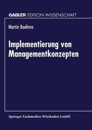 Cover von Implementierung von Managementkonzepten