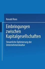 Cover von Einbringungen zwischen Kapitalgesellschaften