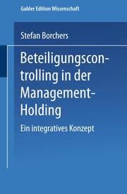 Cover von Beteiligungscontrolling in der Management-Holding