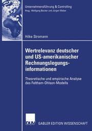 Cover von Wertrelevanz deutscher und US-amerikanischer Rechnungslegungsinformationen