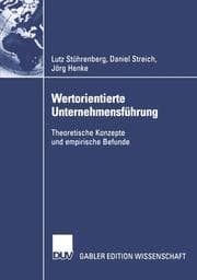 Cover von Wertorientierte Unternehmensführung