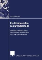 Cover von Die Komponenten des Kreditspreads