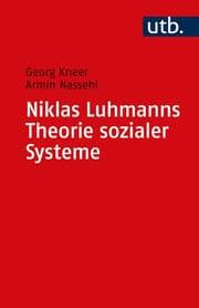 Cover von Niklas Luhmanns Theorie sozialer Systeme