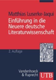 Cover von Einführung in die Neuere deutsche Literaturwissenschaft