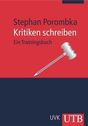Cover von Kritiken schreiben