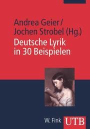 Cover von Deutsche Lyrik in 30 Beispielen
