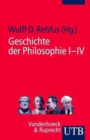 Cover von Geschichte der Philosophie I-IV