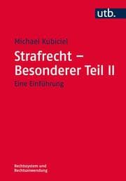 Cover von Strafrecht - Besonderer Teil II - Nicht Vermögensdelikte