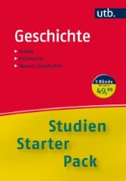 Cover von Studien-Starter-Pack: Geschichte