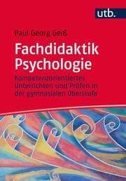 Cover von Fachdidaktik Psychologie