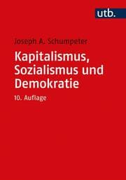 Cover von Kapitalismus, Sozialismus und Demokratie