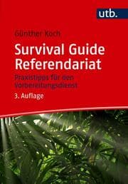 Cover von Survival Guide Referendariat