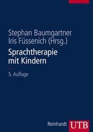 Cover von Sprachtherapie mit Kindern