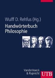 Cover von Handwörterbuch Philosophie