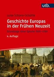 Cover von Geschichte Europas in der Frühen Neuzeit