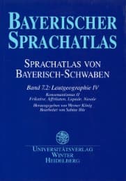 Cover von Sprachatlas von Bayerisch-Schwaben (SBS) / Lautgeographie IV