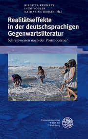 Cover von Realitätseffekte in der deutschsprachigen Gegenwartsliteratur